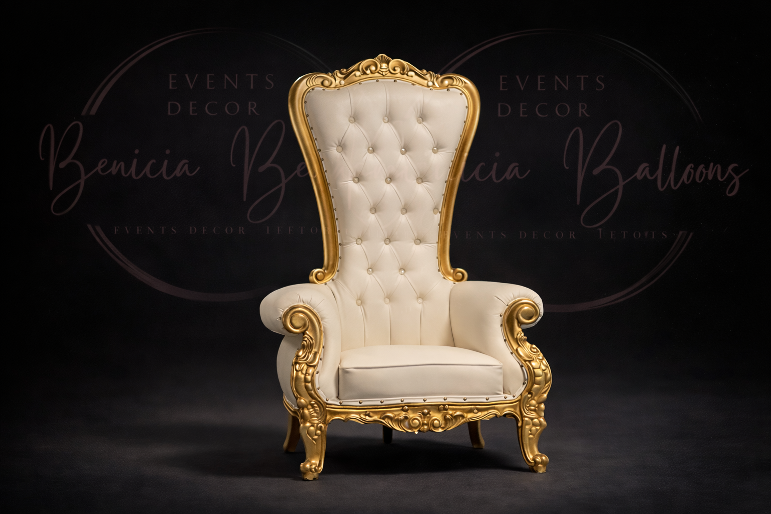 Trono infantil de alquiler