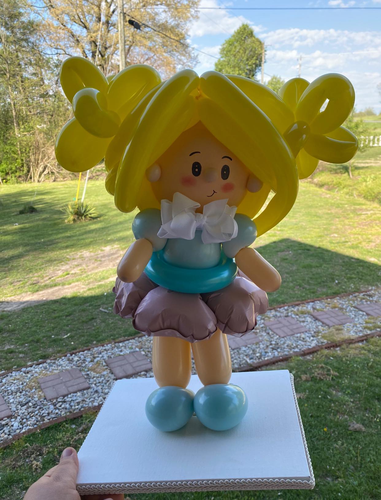 Decoración arte con globos