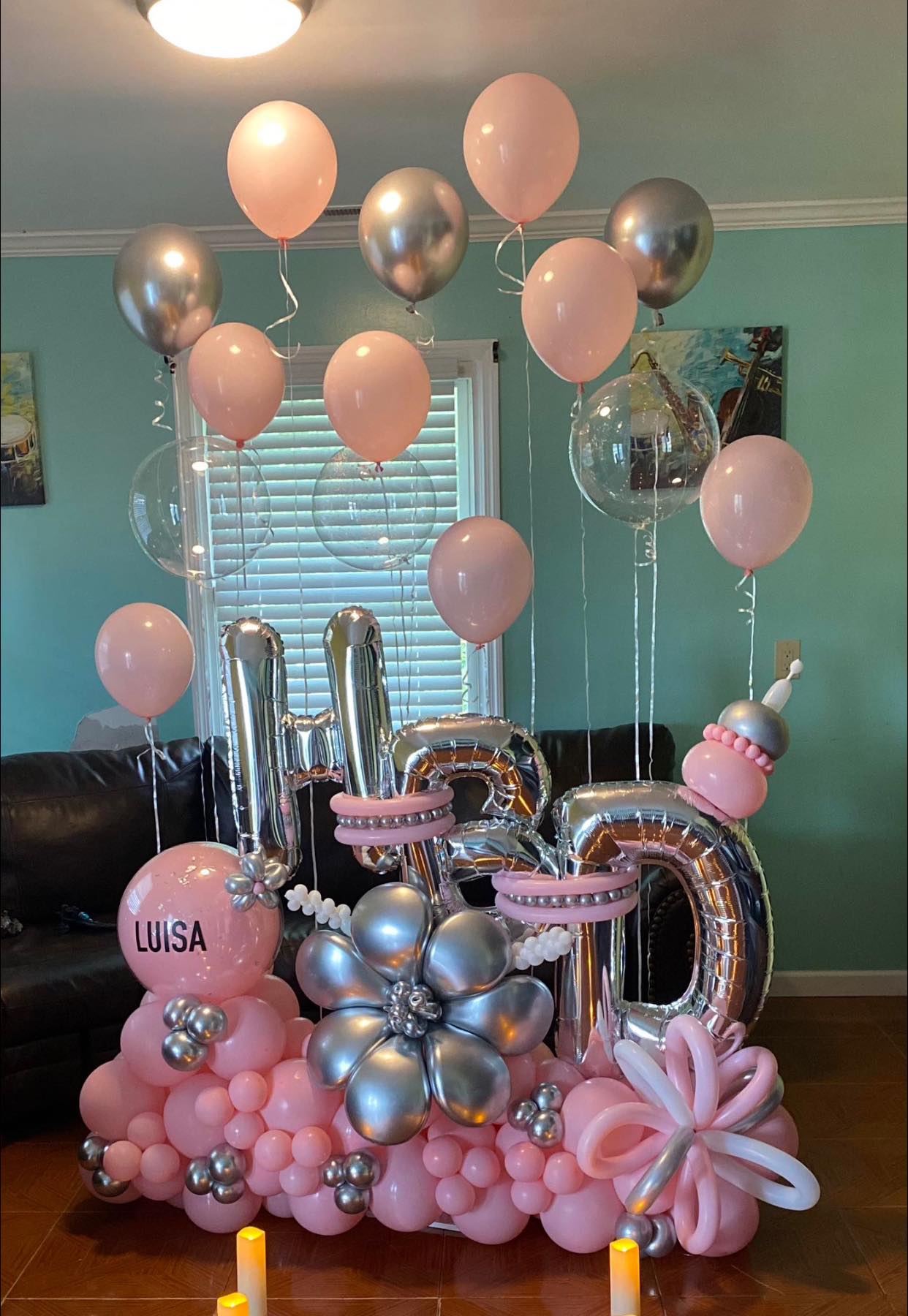 Arco con globos