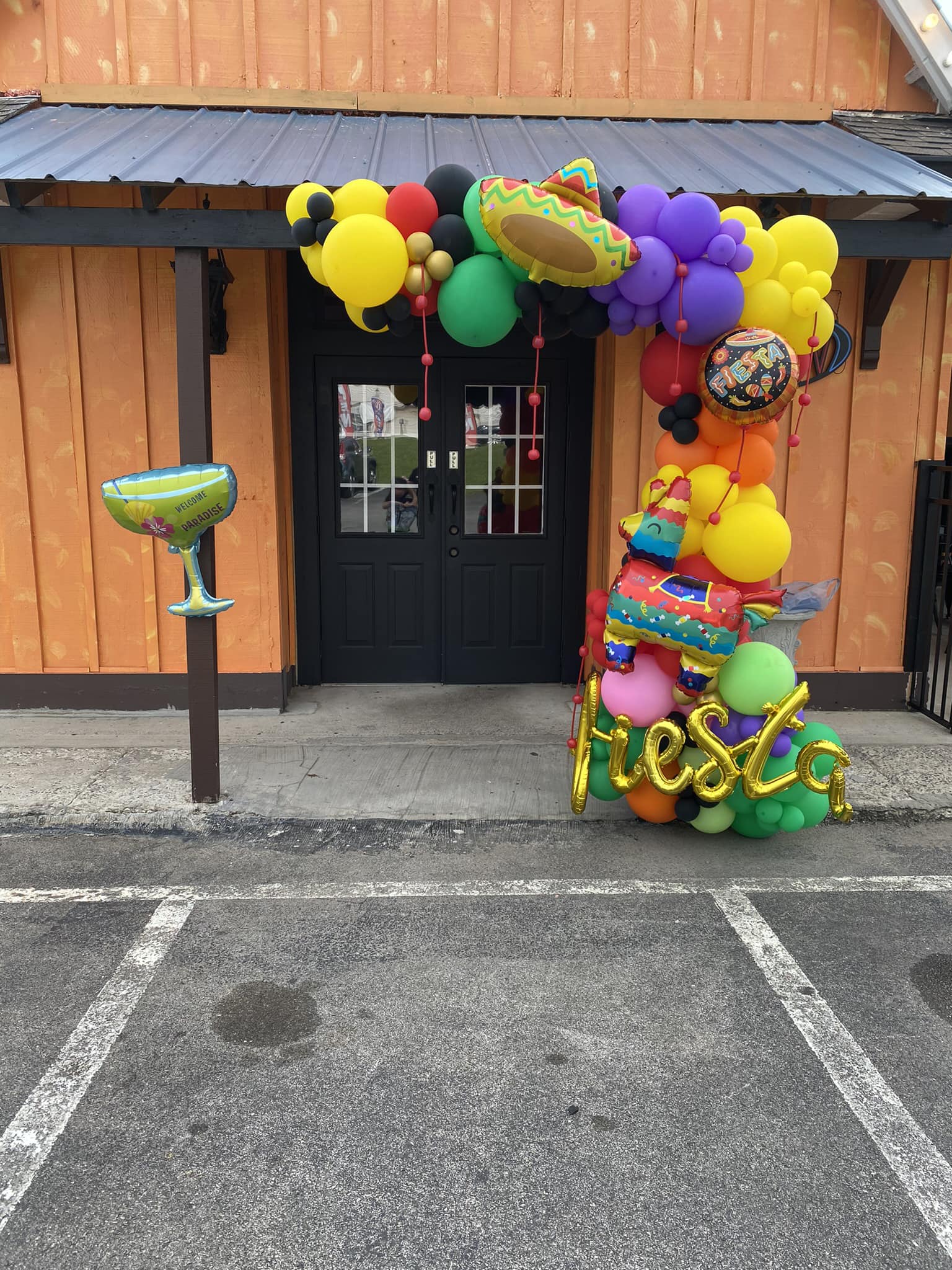 Arreglo principal de globos