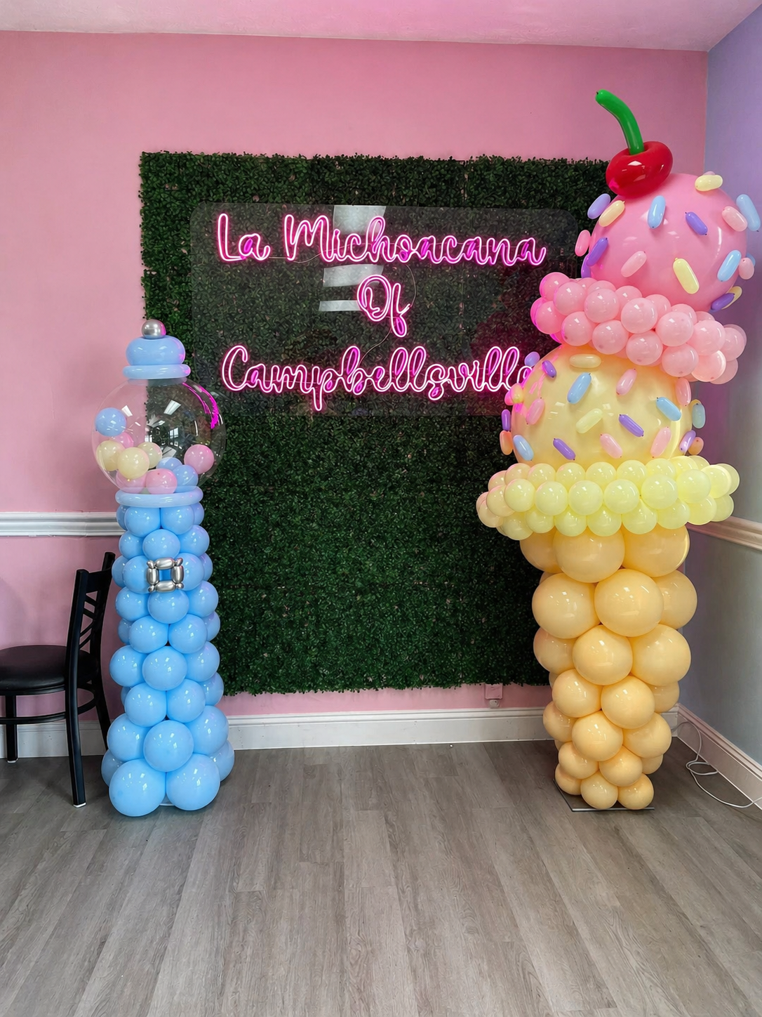 Propuesta de matrimonio decorada